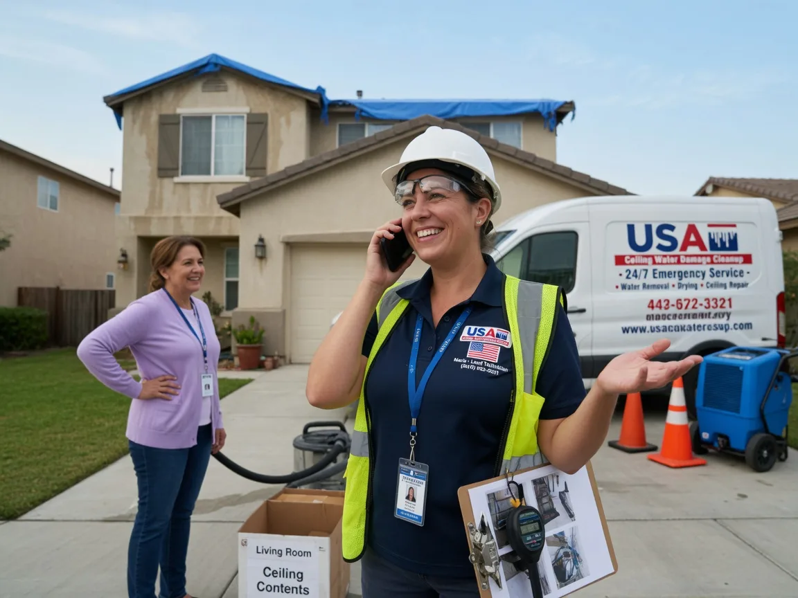 Ceiling Water Damage Restoration Ingalls, IN FAQs